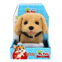 Pelúcia Cachorro Multikids I Love My Pets Pet Pals - BR2057