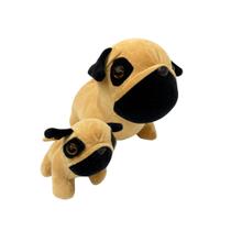 Pelúcia Cachorro Pug com Filhote