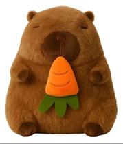 Pelucia capivara c/ cenoura de corda 28 cm - for kids