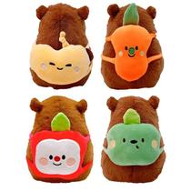 Pelucia Capivara C/Mochilinha de Fruta 40CM Sortido CAA0123 Pelucia Capivara C/Mochilinha de Fruta 40CM Sortido CAA0123