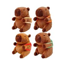Pelucia Capivara C/Mochilinha de Fruta Sortida Caa Toys CAA0121 Pelucia Capivara C/Mochilinha de Fruta Sortida Caa Toys CAA0121