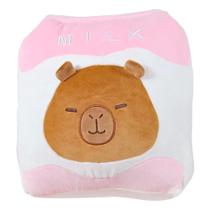Pelúcia Capivara Caixa De Leite 33cm - Caa Toys -