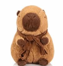 Pelúcia Capivara com Cachecol 22cm Pelúcia Capivara com Cachecol 22cm