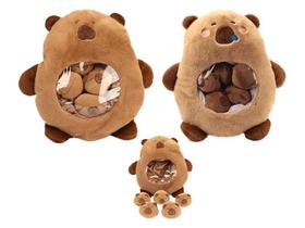 Pelucia capivara com filhote - 3683 BBR