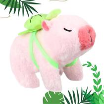 Pelúcia Capivara com Tartaruga Antialérgica, Presente Fofo Infantil Pelúcia Capivara com Tartaruga Antialérgica, Presente Fofo Infantil