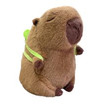 Pelúcia Capivara de Mochila Capituga 20cm - Polibrinq