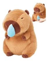 Pelúcia Capivara Filó Importada média marrom