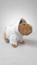 Pelúcia Capivara Fofa Com Capuz Unissex