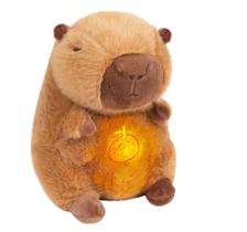 Pelúcia Capivara Que Respira Anti Ansiedade Com Som E Luz Pelúcia Capivara Que Respira Anti Ansiedade Com Som E Luz