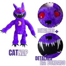 Pelúcia Catnap Realista Gato Monstro Poppy Playtime 40cm - VSJ