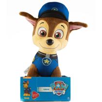 Pelúcia Chase Boneco Patrulha Canina 30cm Paw Patrol