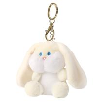 Pelucia Chaveiro Coelho 13cm Macio Fofo - CAATOYS - Pelucia Chaveiro Coelho 13cm Macio Fofo - CAATOYS -