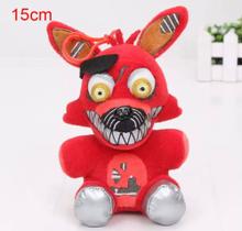 Pelucia Chaveiro Five Nights at Freddy's FNAF Colecionável Freddy, Bonnie, Chica e Foxy