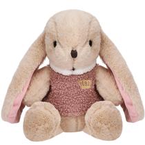 Pelúcia Coelho Entallor 30 cm Bege com Orelhas Rosa Pelúcia Coelho Entallor 30 cm Bege com Orelhas Rosa