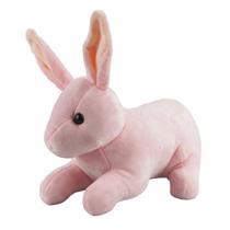 Pelúcia Coelho Fofo Rosa 23cm