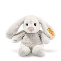 Pelúcia Coelho Hoppie Steiff Cinza Claro 18 cm