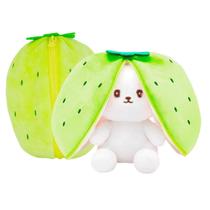 Pelúcia Coelho Verde Claro Surpresa 2 em 1 35cm CaaToys Pelúcia Coelho Verde Claro Surpresa 2 em 1 35cm CaaToys