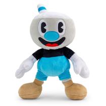 Pelúcia Colecionável Oficial Toynk Cuphead Mugman 20 cm