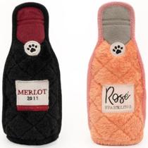 Pelucia Com Apito Z-Stitch Happy Hour Crusherz Pack 2 ZippyPaws Para Cães - Merlot e Rosé Pelucia Com Apito Z-Stitch Happy Hour Crusherz Pack 2 ZippyPaws Para Cães - Merlot e Rosé