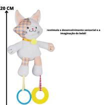 Pelúcia com Atividades Mima Gatinho - Multikids Baby Pelúcia com Atividades Mima Gatinho - Multikids Baby