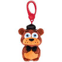 Pelúcia com Chaveiro Five Nights at Freddys 10 cm Candide Cor:Freddy