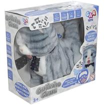 Pelucia com Mecanismo Gatinho Cinza Caa TOYS Pelucia com Mecanismo Gatinho Cinza Caa TOYS