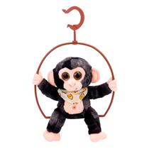 Pelucia Com Mecanismo Macaco Divertido Imita Sons Caa Toys