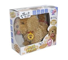 Pelúcia Com Mecanismo Pet Feliz Caa Toys