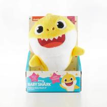 Pelucia com musica 20cm baby shark sunny