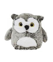 Pelúcia Coruja Cinza com Olhos Amarelos 27cm Pelúcia Coruja Cinza com Olhos Amarelos 27cm