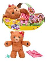 Pelucia Cozy Dozy Urso Beau Little Live Pets - Fun F02201 Marrom Pelucia Cozy Dozy Urso Beau Little Live Pets - Fun F02201 Marrom