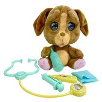 Pelúcia Cry Pets Cachorrinho Multikids Acessórios de Veterinário Pelúcia Cry Pets Cachorrinho Multikids Acessórios de Veterinário