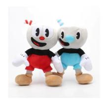Pelúcia Cuphead E Mugman 25cm Xicrinho Caneco
