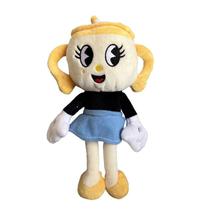 Pelucia cuphead ms chalice senhorita calice boneca plush 23cm