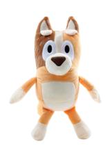 Pelúcia Da Turma Bluey Personaje Mamá Chilli Cor Laranja 28cm