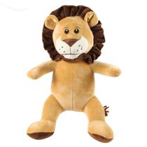 Pelúcia De Animais Safari Leão Rei Bichinhos Criança 35cm Bebe Presente Menina Menino Brinquedo