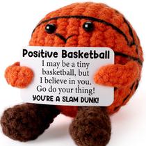Pelúcia de Basquete em Crochê Positiva YUEYUQIU 8 x 6 x 6,5 cm Pelúcia de Basquete em Crochê Positiva YUEYUQIU 8 x 6 x 6,5 cm