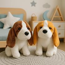 Pelúcia De Cachorro Com Ventosa Para Bebês E Crianças Decoração Fofa Macia Infantil