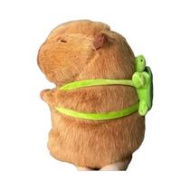 Pelúcia De Capivara De 23cm, Boneco De Anime Macio, Brinquedo Fofo Para Presente De Natal E Ação De