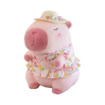 Pelúcia De Capivara Pato Amarelo, Brinquedo De Pelúcia Simulação Fofa De Roupa De Praia, Animal De