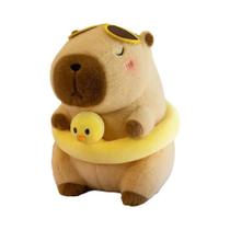 Pelúcia De Capivara Pato Amarelo Infantil, Brinquedo De Pelúcia Fofo, Roupa De Praia, Presente De Pelúcia De Capivara Pato Amarelo Infantil, Brinquedo De Pelúcia Fofo, Roupa De Praia, Presente De