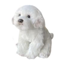 Pelúcia de pelúcia FAONIE Maltese Dog 26cm