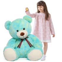 Pelúcia de pelúcia Teddy Bear Tezituor Big de 100 cm para crianças