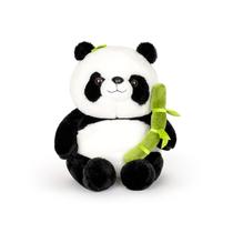 Pelúcia de pelúcia Wanwu World Panda Soft Bear 23 cm com bambu Pelúcia de pelúcia Wanwu World Panda Soft Bear 23 cm com bambu