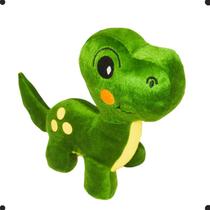 Pelúcia Dino Tamanho 27 cm Companheiro Fofo para Crianças e Bebês Dia Noite Sono