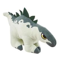 Pelúcia Dinossauro Jurassic World Com Som Stegosaurus18cm Mattel