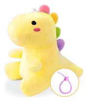 Pelúcia Dinossauro Pequeno Fofo Chaveiro Para Bolsa Carrinho Berço