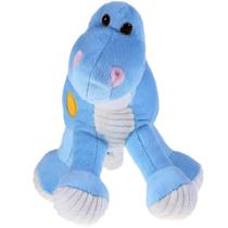 Pelucia dinossauro zeck azul 20cm santa klaus Pelucia dinossauro zeck azul 20cm santa klaus