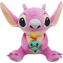 Pelúcia Disney Angel E Scrump Lilo & Stitch 33cm F01485