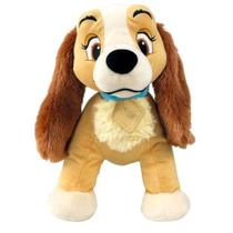 Pelúcia Disney Dama E O Vagabundo Cachorro Boneco Infantil